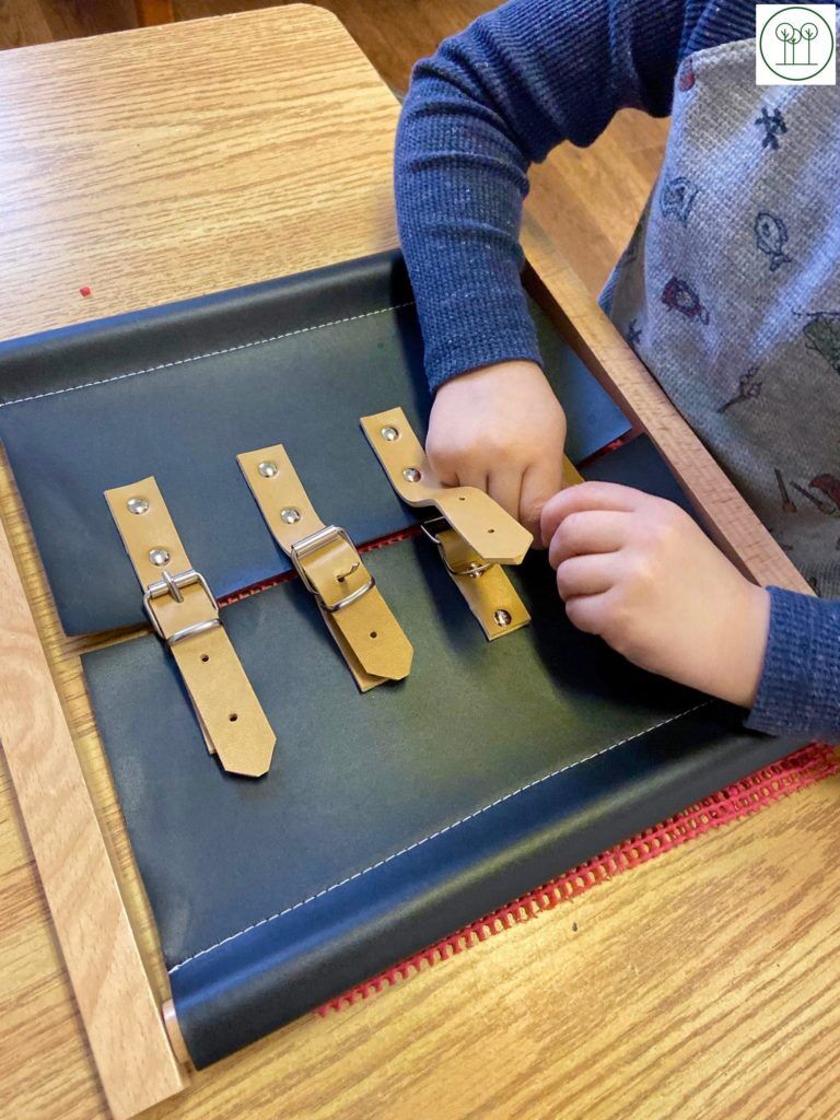 Buckling on a Dressing Frame