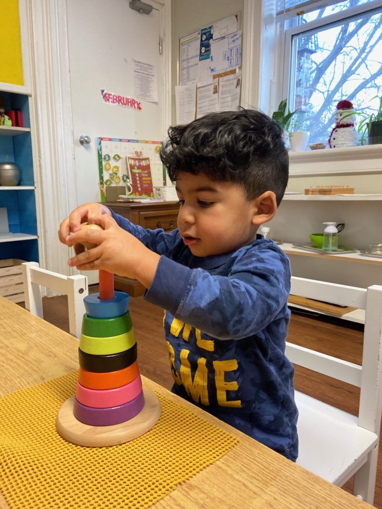 Toddler Room - Concentration!