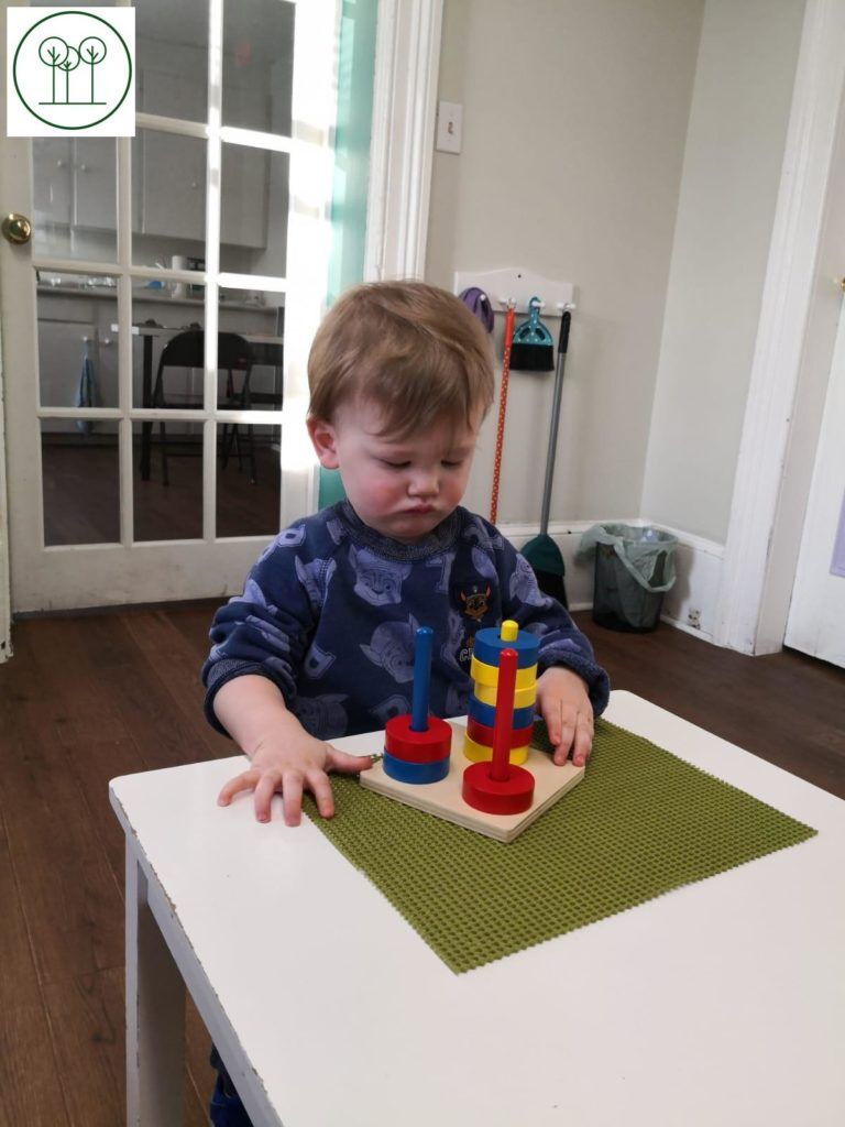 Time to sort these coloured disks.